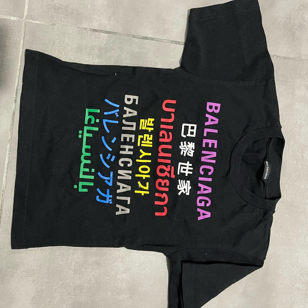 Balenciaga Unisex T Shirt Toddler 2T